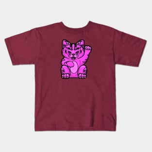 Lucky Cat - Pussy Cat Kids T-Shirt